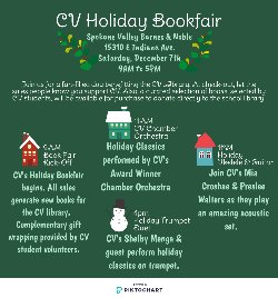 Cv Holiday Book Fair Barnes Noble Central Valley School District